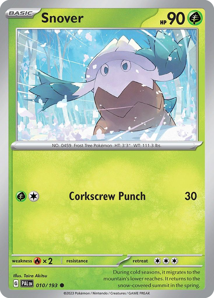 Snover 010/193 Common Paldea Evolved