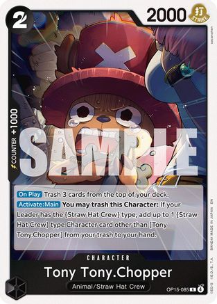 Tony Tony.Chopper OP15-085 Rare Adventure on Kami's Island