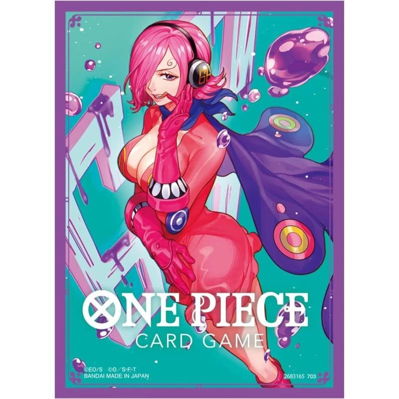 One Piece Card Game Official Sleeves: Assortment 5 - Vinsmoke Reiju (70-Pack)