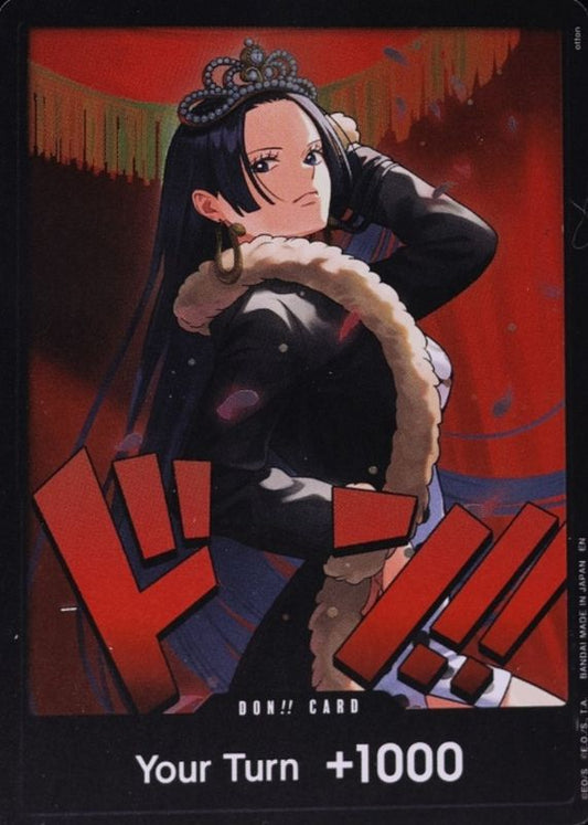 DON!! Card (Boa Hancock) (Extra Booster: One Piece Heroines Edition)