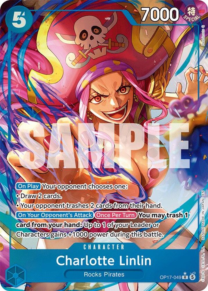 Charlotte Linlin (049) (Alternate Art) OP17-049