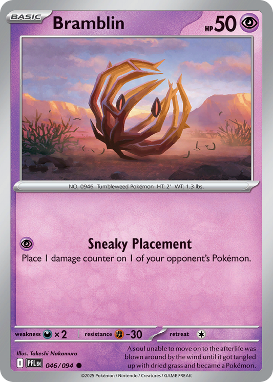 Bramblin 046/094 Common Phantasmal Flames Reverse Holo