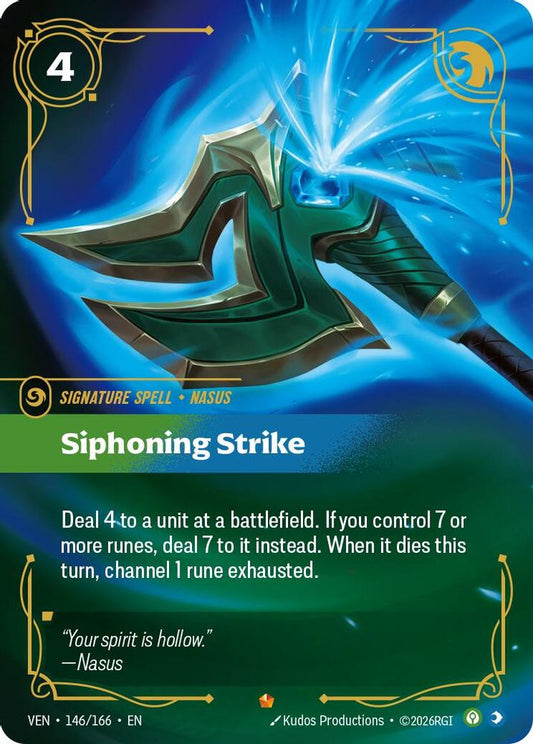 Siphoning Strike 146/166 Epic Vendetta Foil
