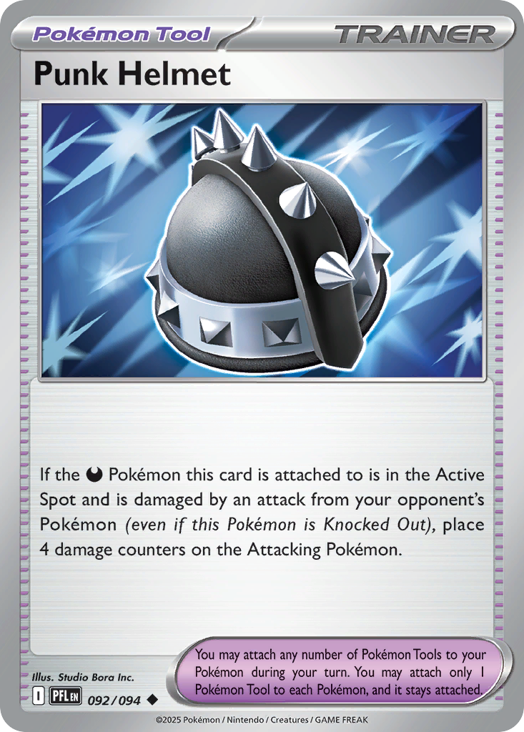 Punk Helmet 092/094 Uncommon Phantasmal Flames
