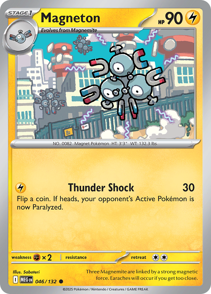 Magneton 046/132 Common Mega Evolution