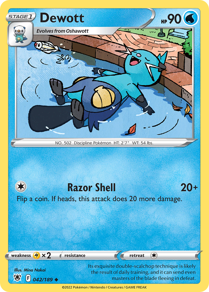 Dewott 042/189 Uncommon Astral Radiance