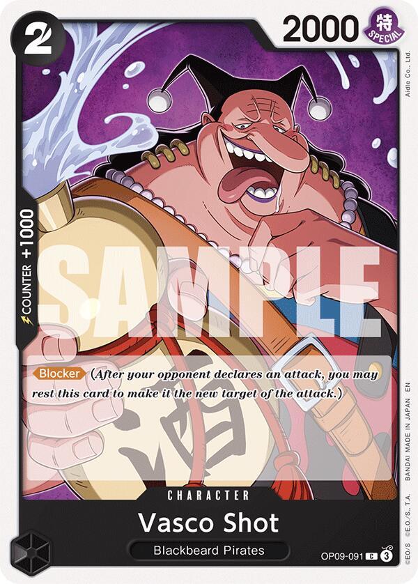 Vasco Shot (Reprint) OP09-091