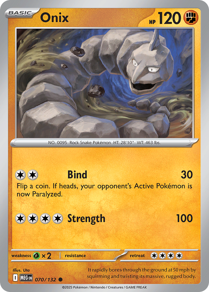 Onix 070/132 Common Mega Evolution