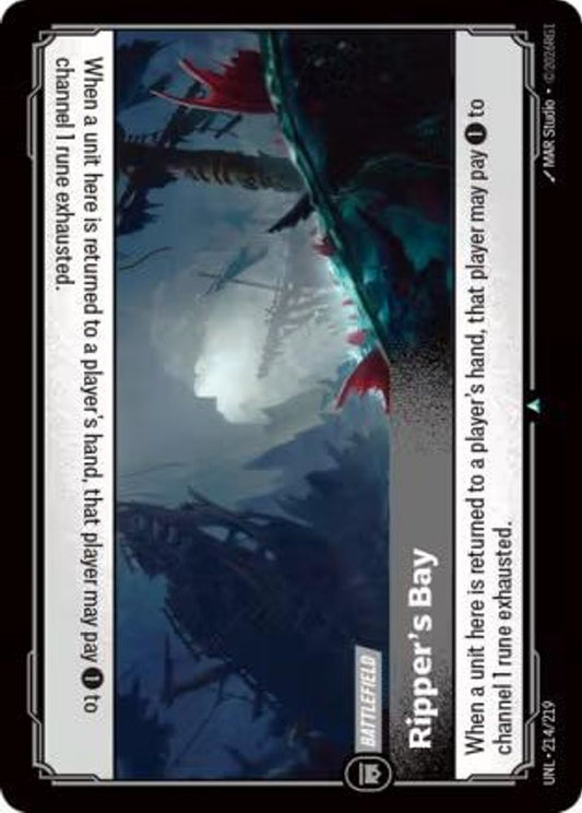 Ripper's Bay 214/219 Uncommon Unleashed