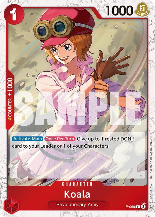 Koala (Pirate Foil) P-069 Premium Booster -The Best- Vol. 2 Foil