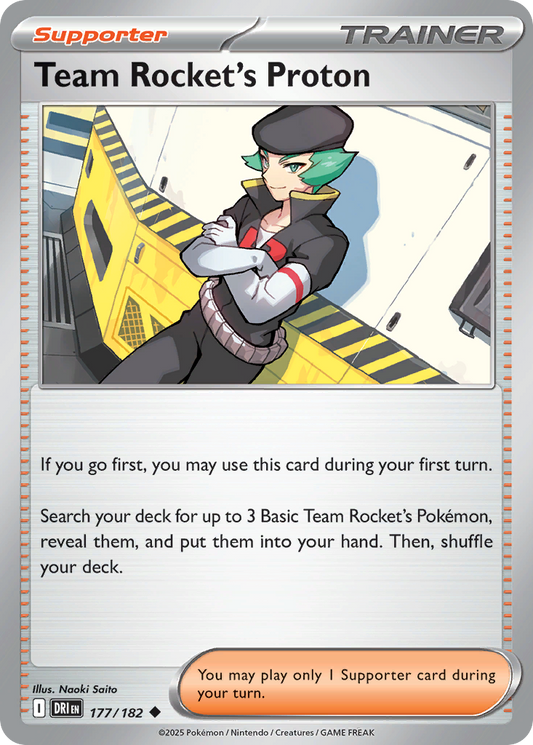 Team Rocket's Proton 177/182 Uncommon Destined Rivals