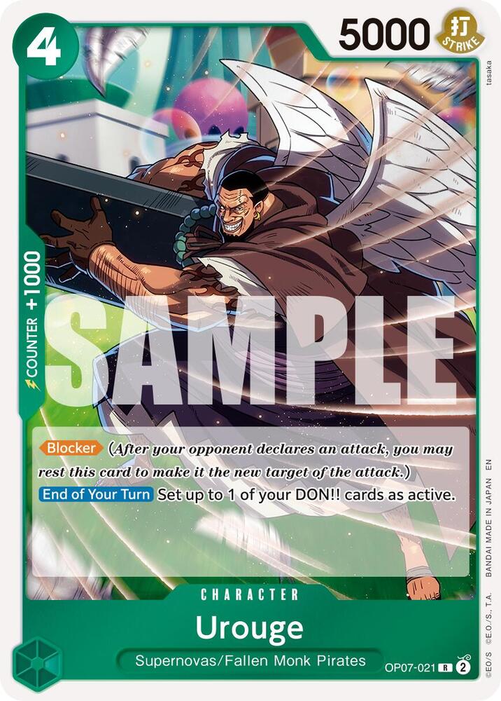 Urouge (Reprint) OP07-021 Rare Premium Booster -The Best- Vol. 2