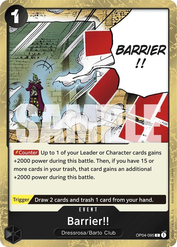 Barrier!! (Jolly Roger Foil) OP04-095