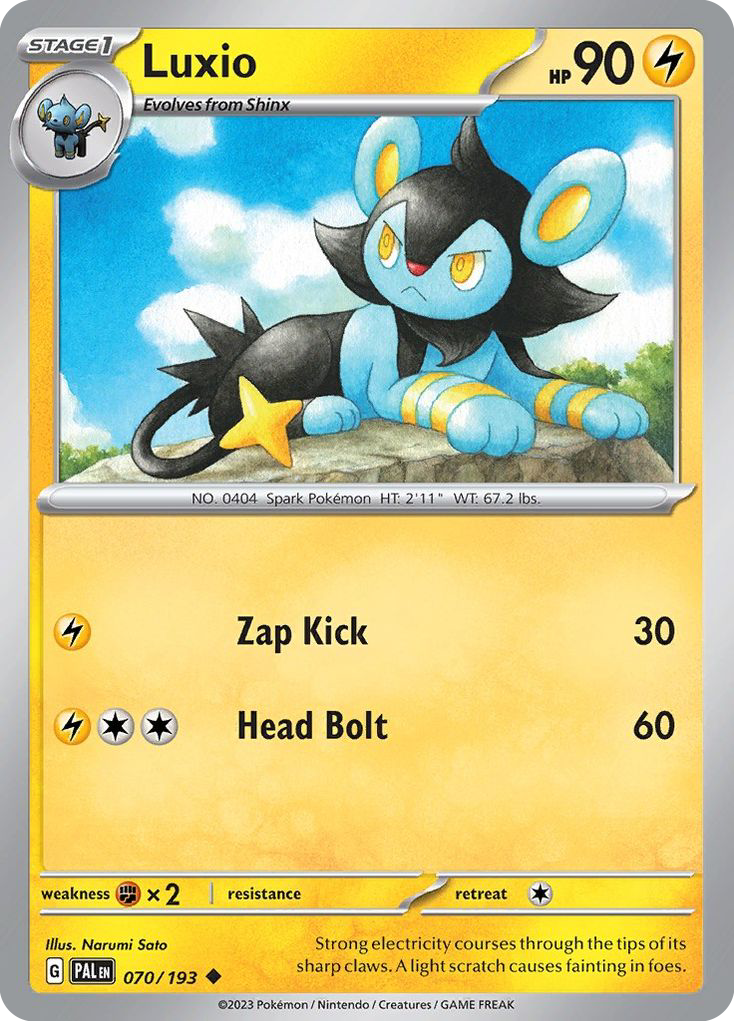 Luxio 070/193 Uncommon Paldea Evolved