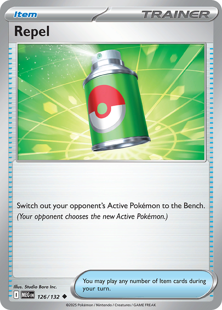Repel 126/132 Uncommon Mega Evolution