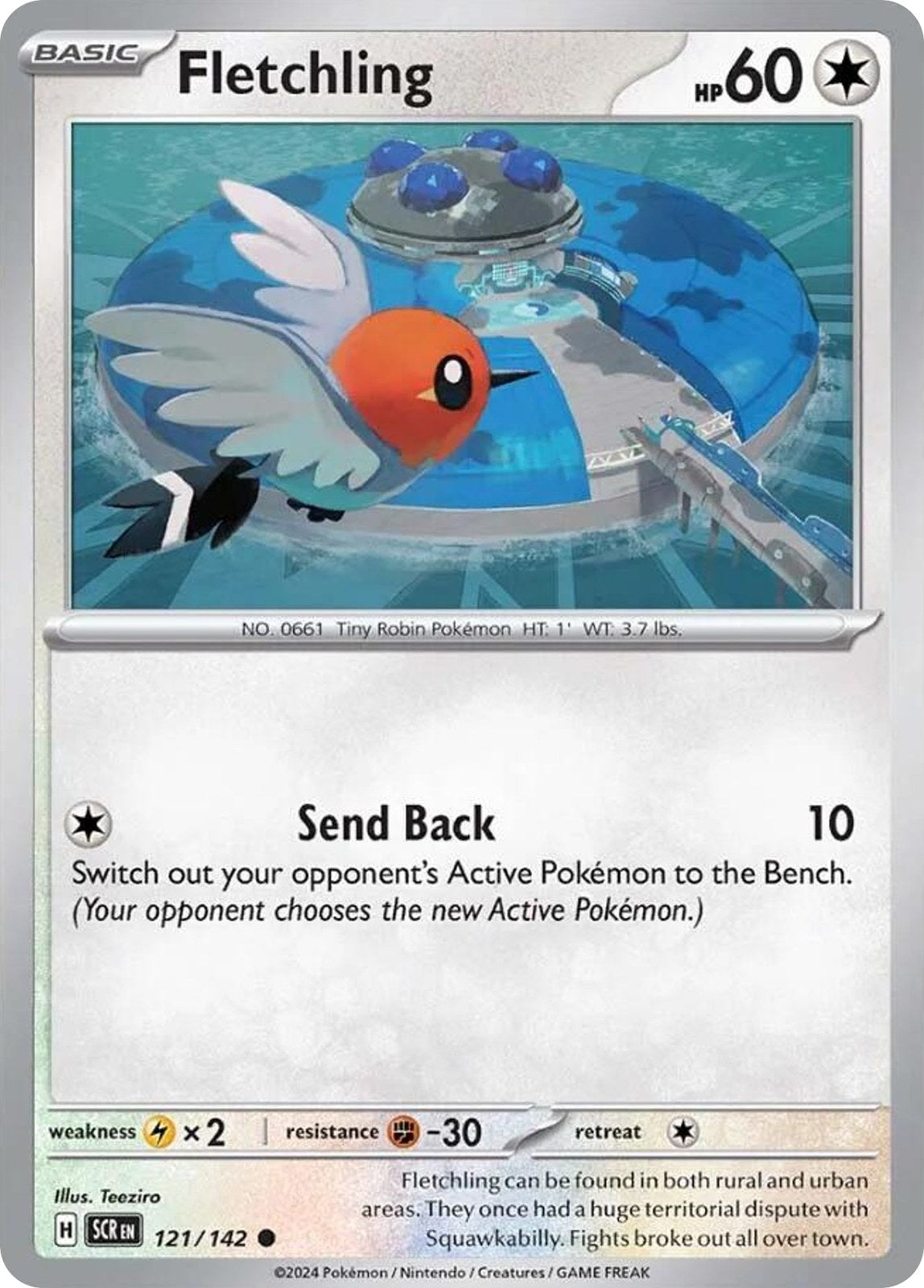 Fletchling 121/142 Common Stellar Crown