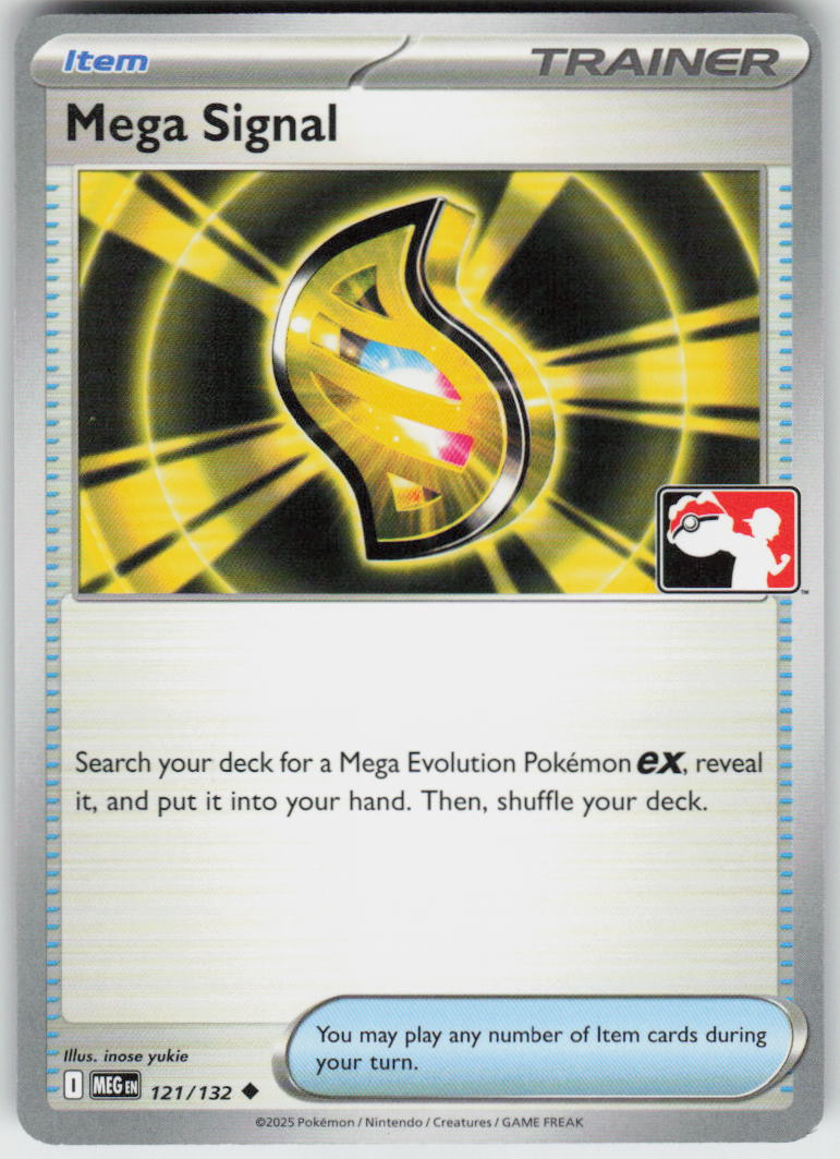 Mega Signal 121/132 Uncommon Prize Pack Series Cards
