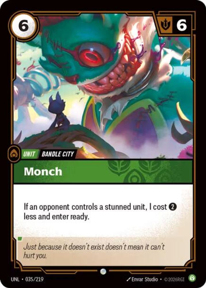 Monch 035/219 Common Unleashed