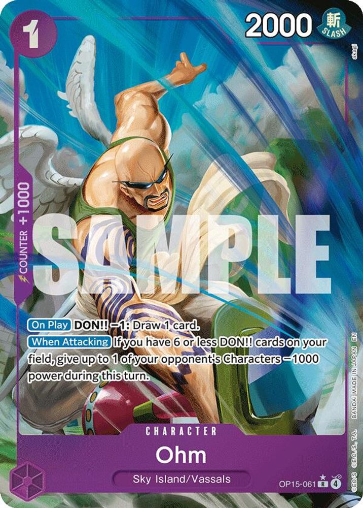 Ohm (Alternate Art) OP15-061