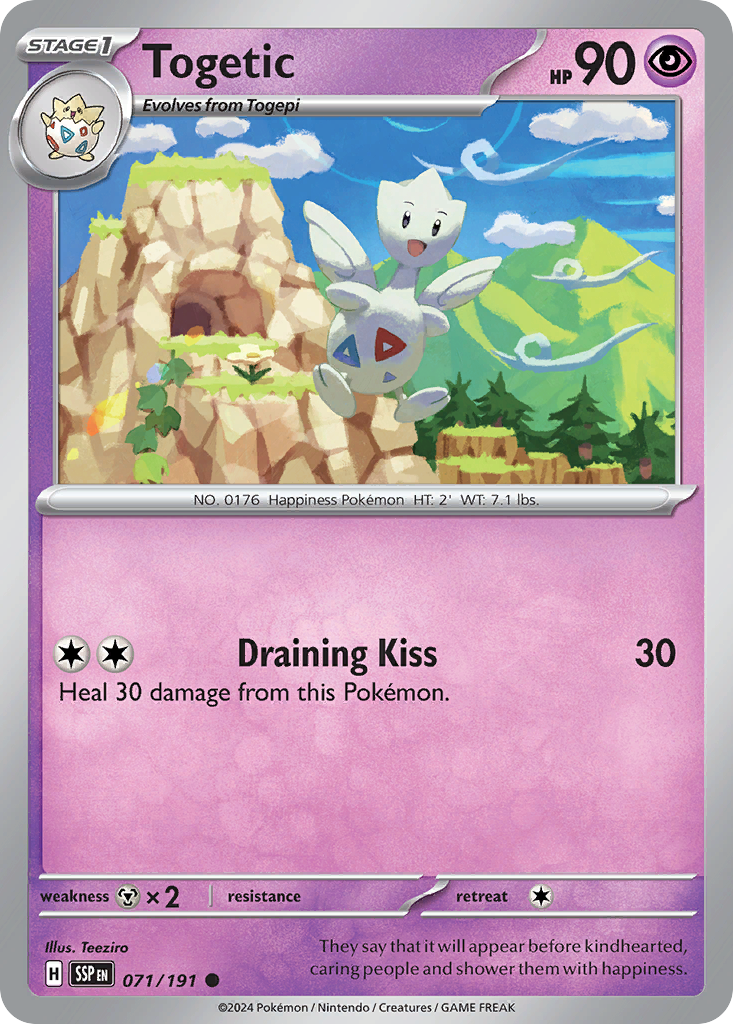 Togetic 071/191 Common Surging Sparks