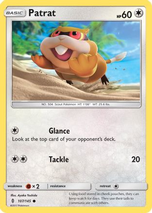Patrat 107/145 Common Guardians Rising Reverse Holo