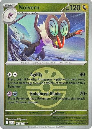 Noivern (Friend Ball) 157/217 Uncommon Ascended Heroes Reverse Holo
