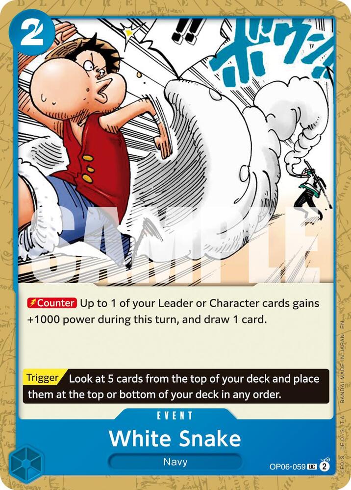 White Snake (Reprint) OP06-059
