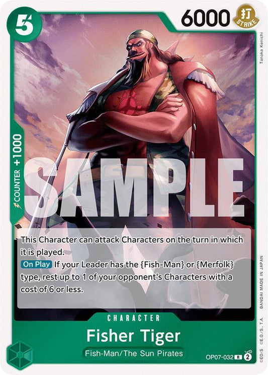 Fisher Tiger OP07-032 Rare 500 Years in the Future Foil