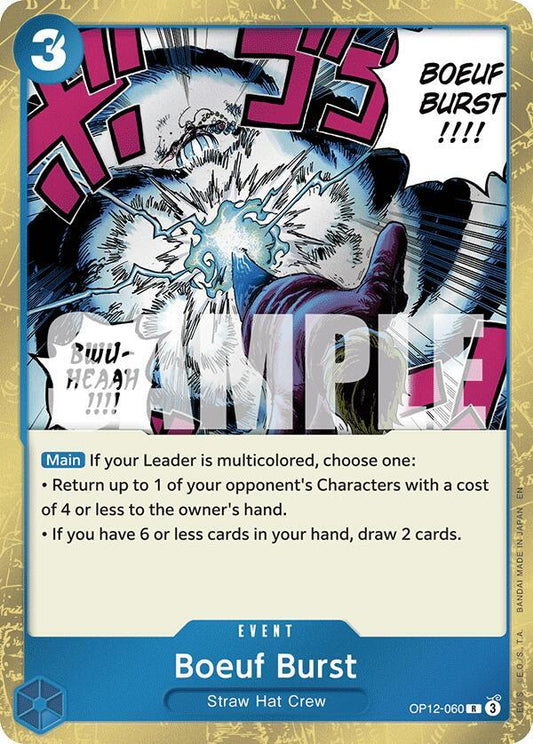Boeuf Burst OP12-060 Rare Legacy of the Master Foil