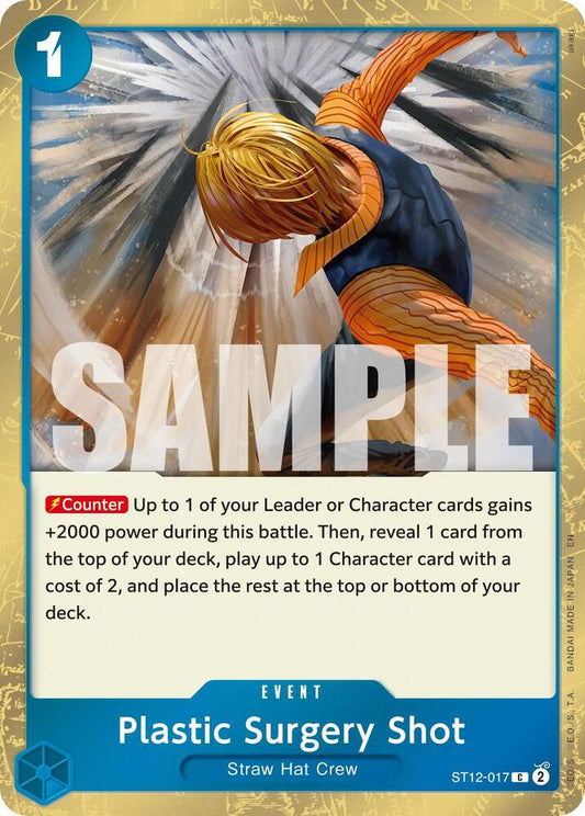 Plastic Surgery Shot (Pirate Foil) ST12-017 Premium Booster -The Best- Vol. 2 Foil