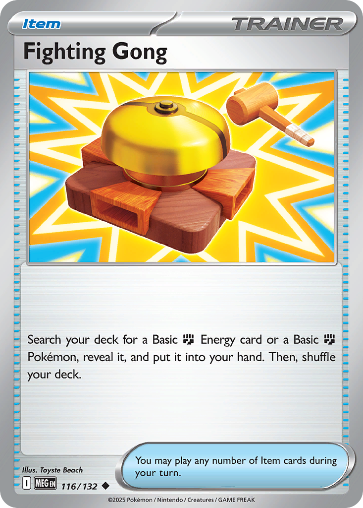 Fighting Gong 116/132 Uncommon Mega Evolution
