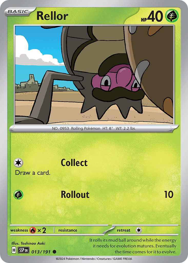 Rellor 013/191 Common Surging Sparks