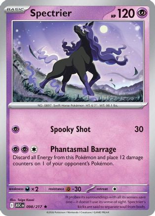 Spectrier 098/217 Rare Ascended Heroes Holo