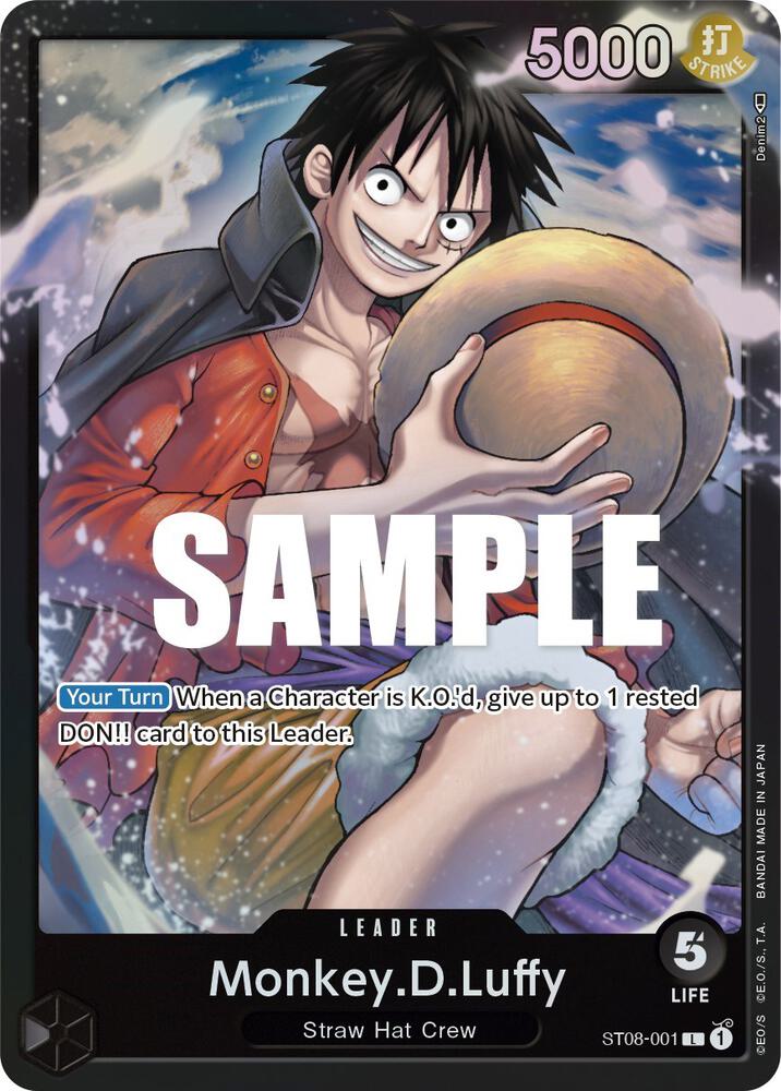 Monkey.D.Luffy (001) ST08-001