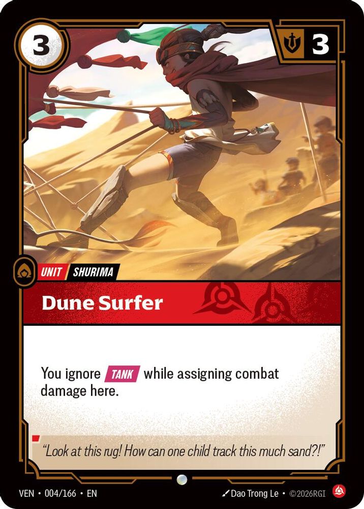 Dune Surfer 004/166 Common Vendetta Foil
