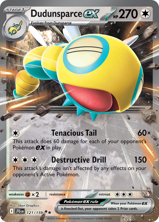 Dudunsparce ex 121/159 Double Rare Journey Together