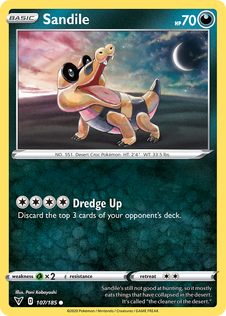 Sandile 107/185 Common Vivid Voltage