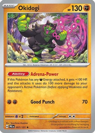 Okidogi 057/131 Holo Rare Prismatic Evolutions