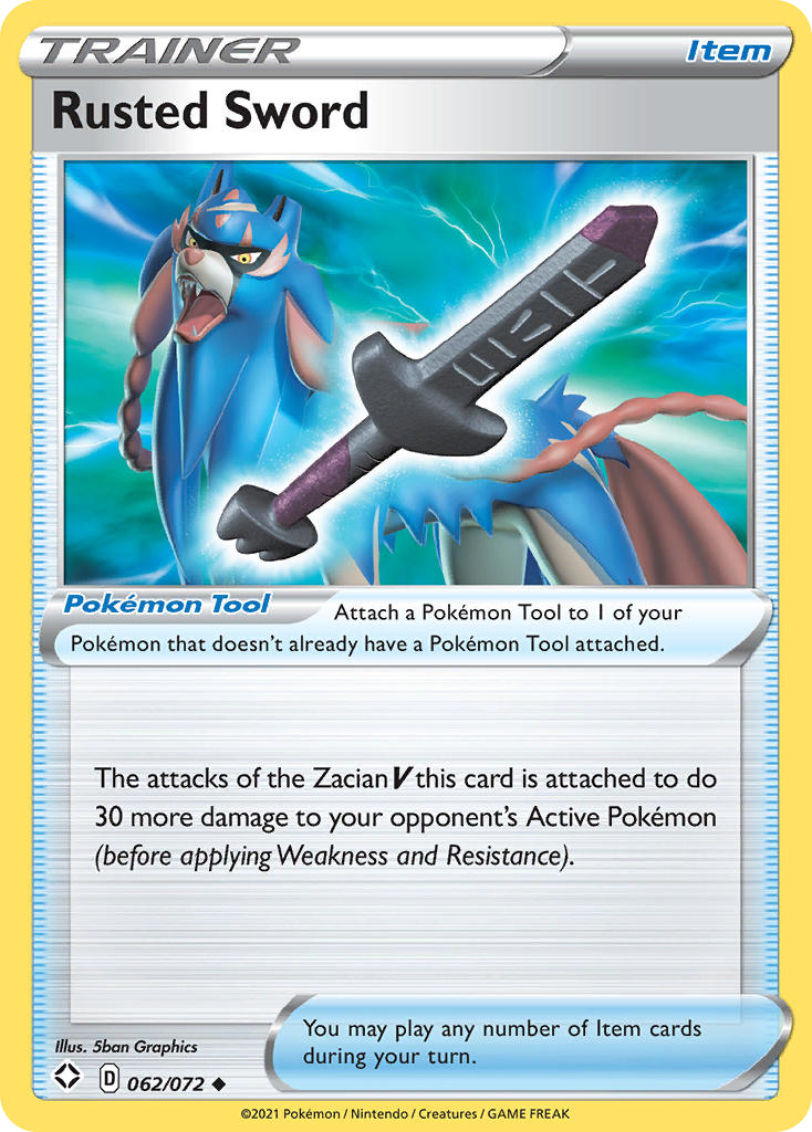 Rusted Sword 062/072 Uncommon Shining Fates