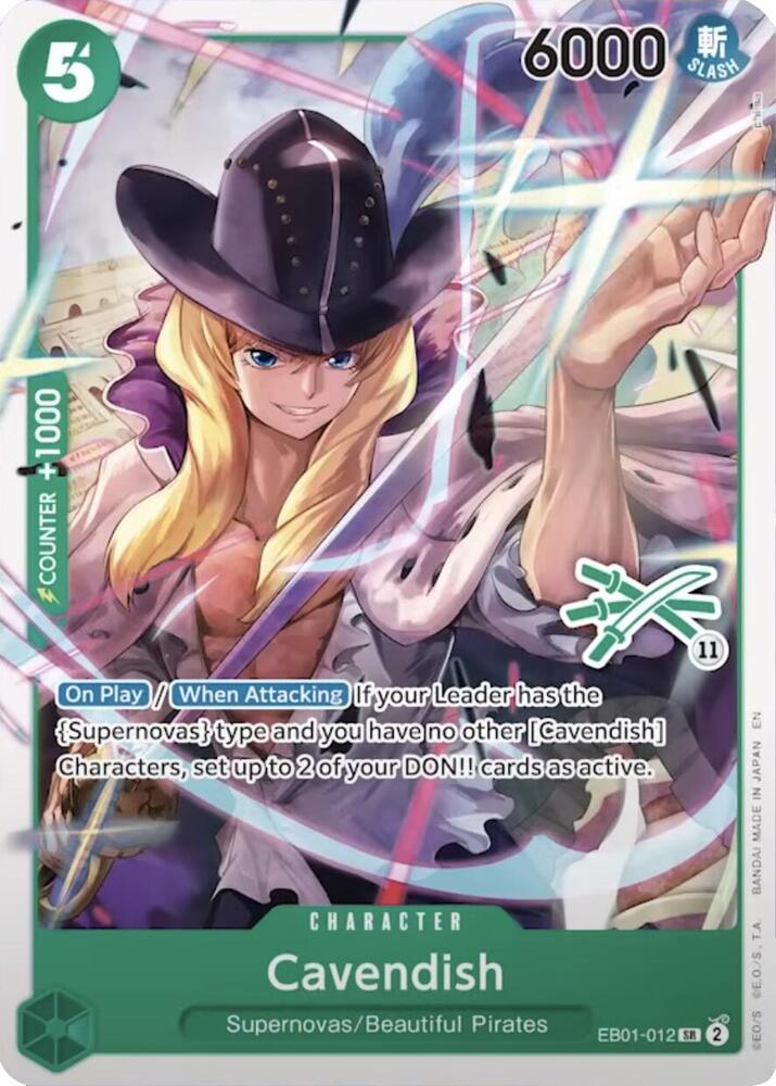 Cavendish (Zoro Deck) EB01-012