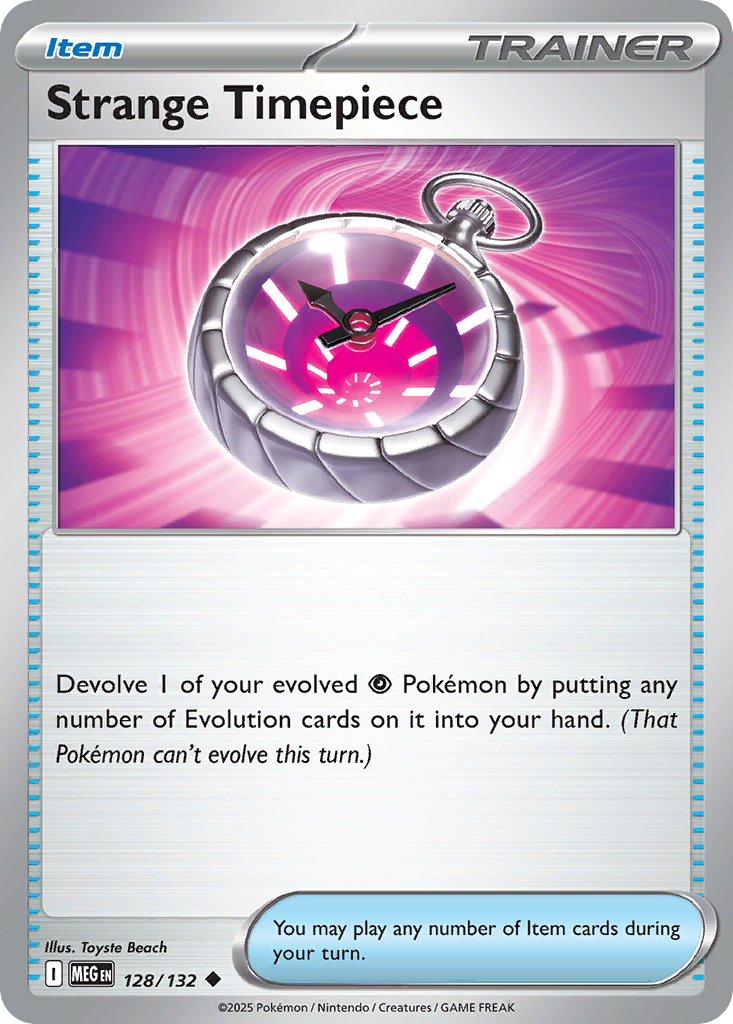 Strange Timepiece 128/132 Uncommon Mega Evolution