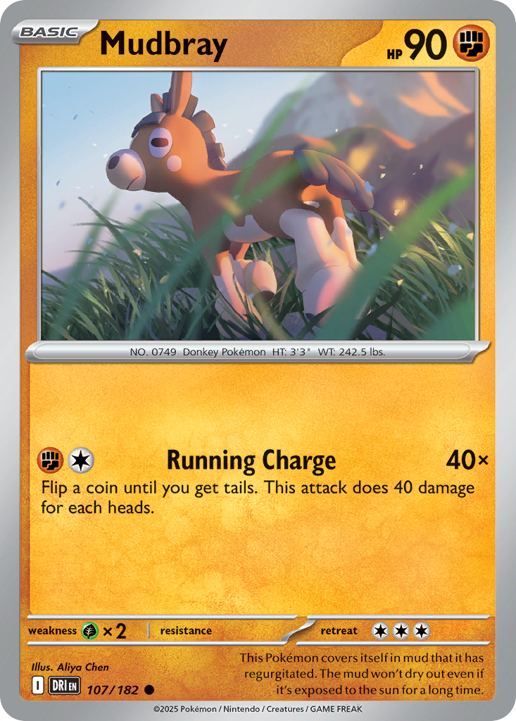 Mudbray 107/182 Common Destined Rivals Reverse Holo
