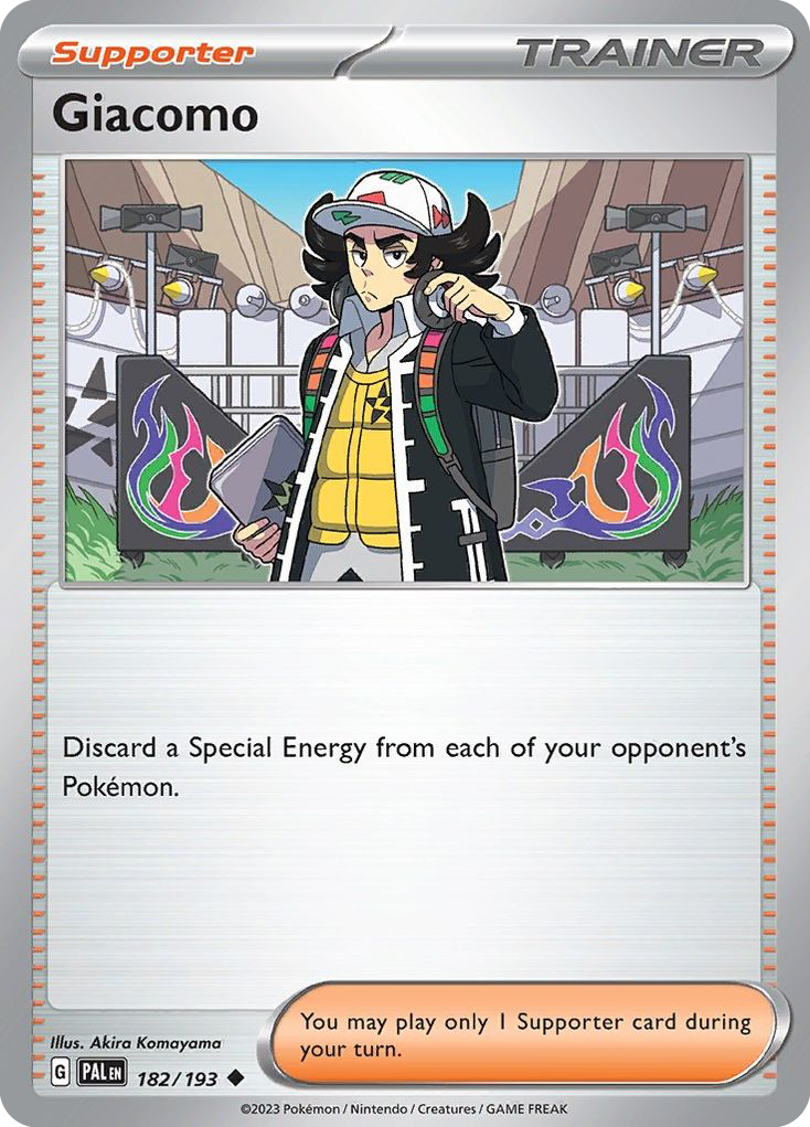 Giacomo 182/193 Uncommon Paldea Evolved