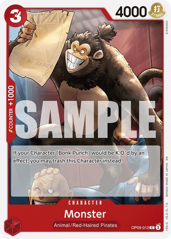Monster (Reprint) OP09-012