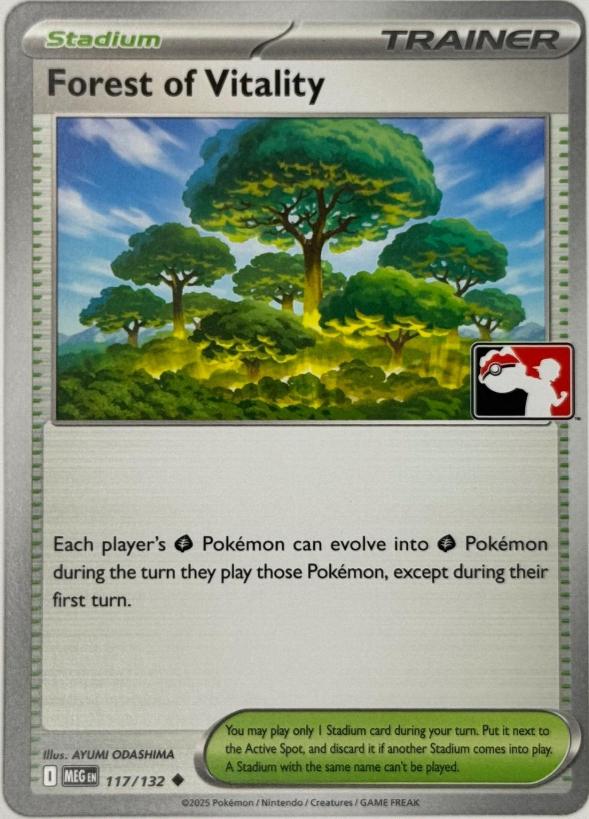 Forest of Vitality 117/132 Uncommon Prize Pack Series Cards