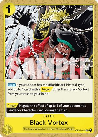 Black Vortex OP16-115 Uncommon The Time of Battle