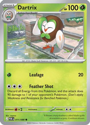 Dartrix 011/088 Common Perfect Order