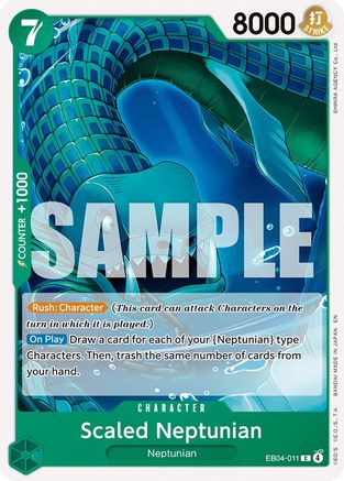 Scaled Neptunian EB04-011 Common The Azure Sea's Seven