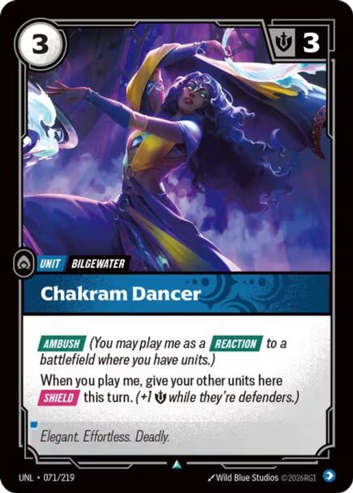 Chakram Dancer 071/219 Uncommon Unleashed