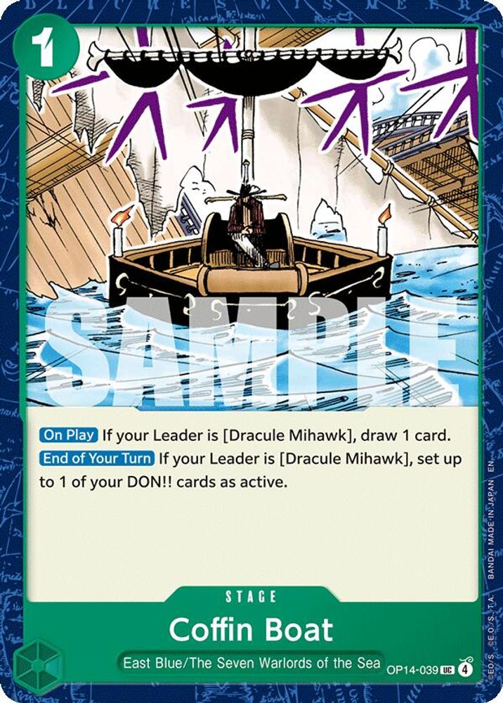 Coffin Boat OP14-039